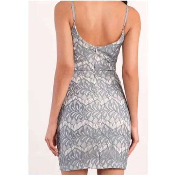 WYLDR Lace Cut Out Waist Dress - Picture 3 of 9